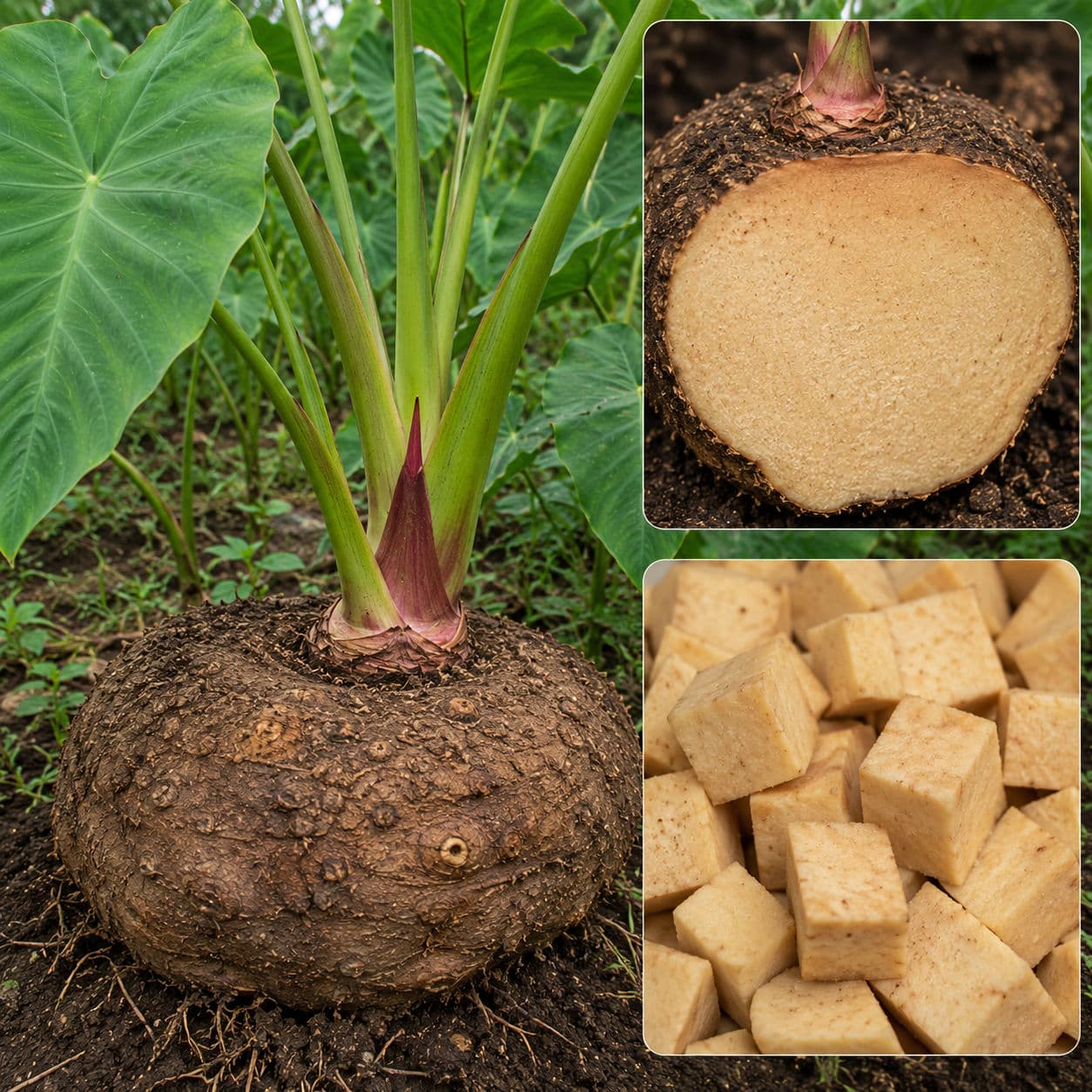 Elephant Foot Yam (Jimikand / Suran)