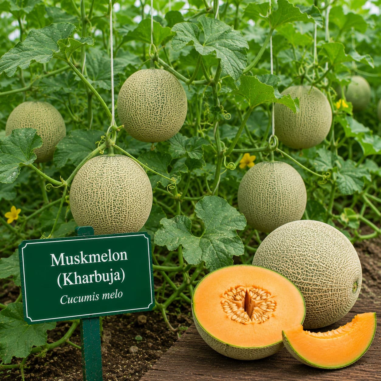 Muskmelon (Kharbuja)